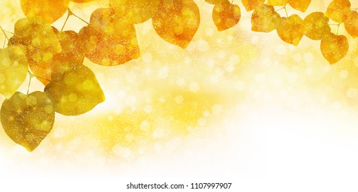 Autumn leaves Maple autumn background