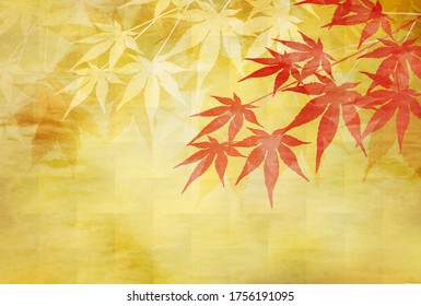 Autumn leaves maple autumn background