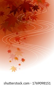 Autumn leaves maple autumn background