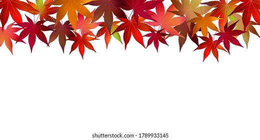 El otoño deja el fondo del otoño con arce