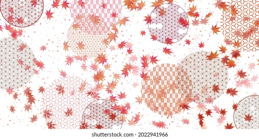 Autumn leaves maple autumn background