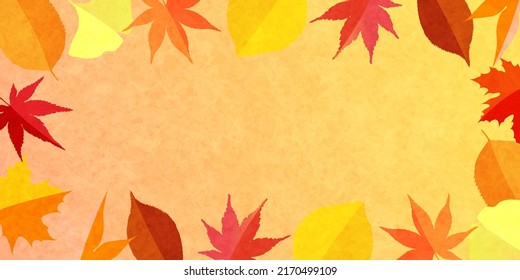 El otoño deja el fondo del otoño con arce