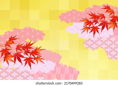 Autumn leaves maple autumn background