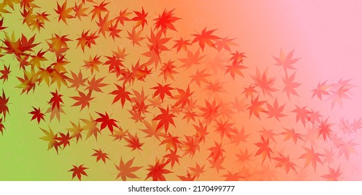Autumn leaves maple autumn background