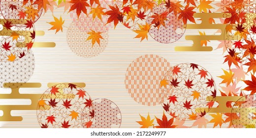 Autumn leaves maple autumn background