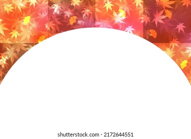 Autumn leaves maple autumn background