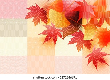 Autumn leaves maple autumn background