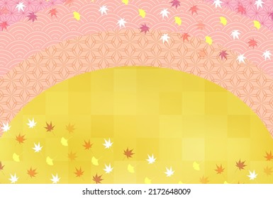 Autumn leaves maple autumn background