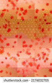 Autumn leaves maple autumn background