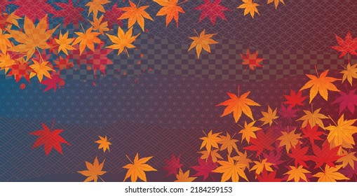 Autumn leaves maple background plants
