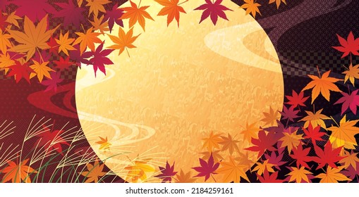 Autumn leaves maple background plants
