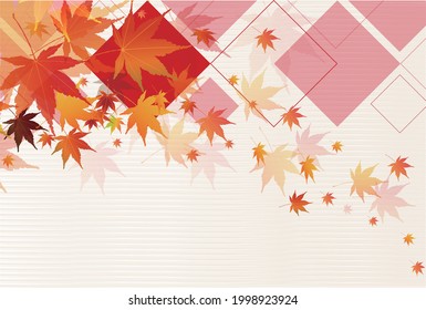秋 和紙 のイラスト素材 画像 ベクター画像 Shutterstock