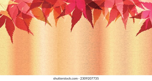 Autumn Leaves Maple Tree Autumn Background