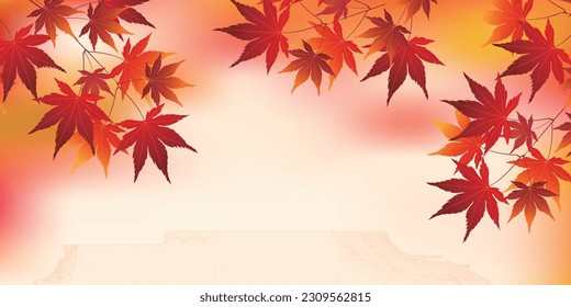 Autumn Leaves Maple Tree Autumn Background