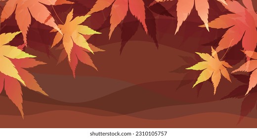 Autumn Leaves Maple Tree Autumn Background
