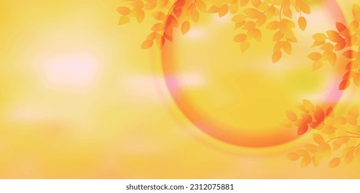 Autumn Leaves Maple Tree Autumn Background