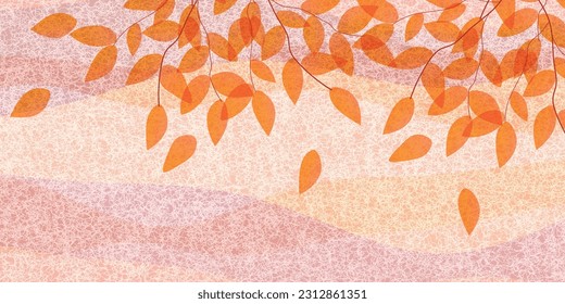 Autumn Leaves Maple Tree Autumn Background