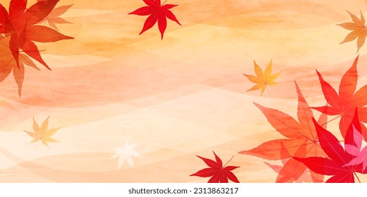 Fondo del otoño de las hojas del árbol de arce del otoño