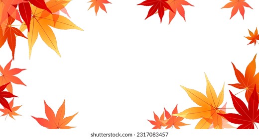 Autumn Leaves Maple Tree Autumn Background