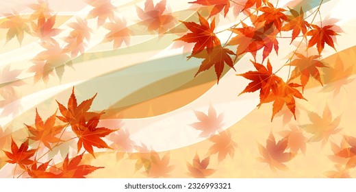 Autumn Leaves Maple Tree Autumn Background