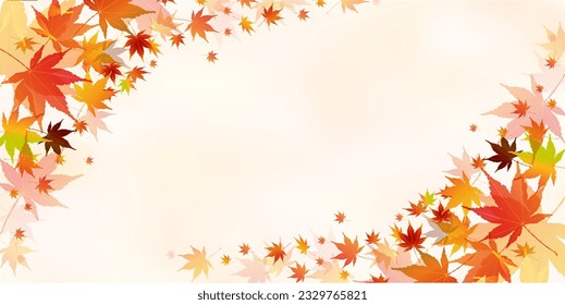 Autumn Leaves Maple Tree Autumn Background