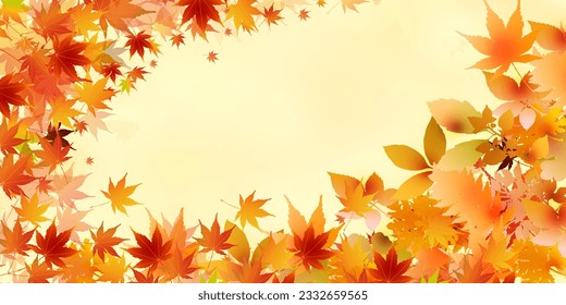 Autumn Leaves Maple Tree Autumn Background