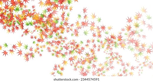 Autumn Leaves Maple Tree Autumn Background
