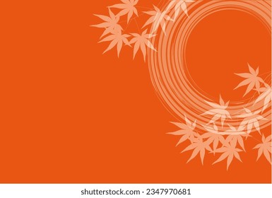 Fondo del otoño de las hojas del árbol de arce del otoño