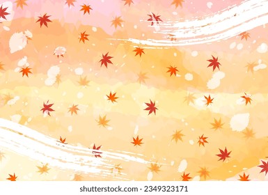 Autumn Leaves Maple Tree Autumn Background
