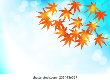 Autumn Leaves Maple Tree Autumn Background