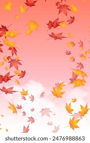 Autumn Leaves Maple Tree Autumn Background