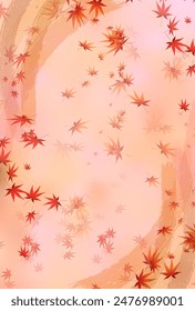 Autumn Leaves Maple Tree Autumn Background