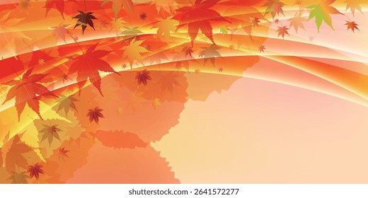 Autumn Leaves Maple Tree Autumn Background