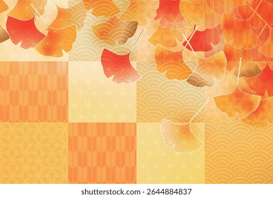 Outono deixa Maple Tree Plano de fundo de outono