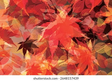 Autumn Leaves Maple Tree Autumn Background