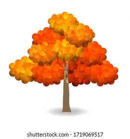 Autumn leaves Autumn maple tree icon