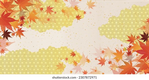 Autumn Leaves Maple Tree Moon Autumn Background