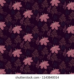 autumn leaves pattern 
