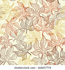 autumn leaves pattern