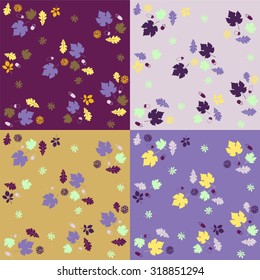 autumn leaves pattern 