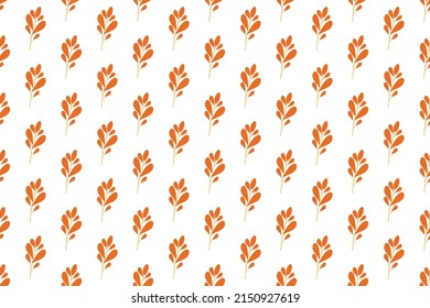 Autumn leaves pattern design art