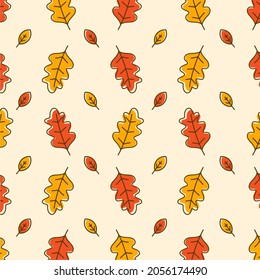 autumn leaves pattern images vector background