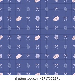Autumn leaves pattern on a fall leaf background creates a seamless vector thanksgiving maple design ideal for fabric, wrapping paper, stationery, and seasonal prints for warm fall collections.