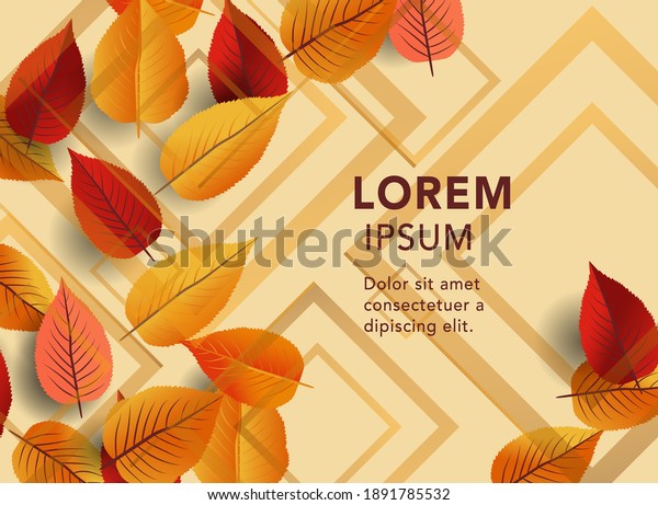 Autumn leaves
pattern for textile, print, surface, fabric design. Seamless leaves
pattern on dark background. Autum pattern
. Exotic pattern with
tropical leaves. Vector
illustration
