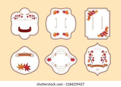 Autumn leaves autumn leaves plant fallen leaves decorative frame
