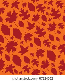 Autumn Leaves Repeat Pattern - 2