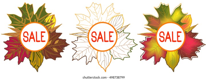 autumn leaves sale