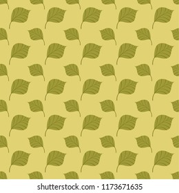 Autumn Leaves seamless pattern