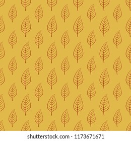 Autumn Leaves seamless pattern