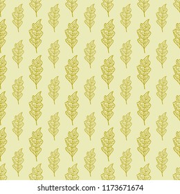 Autumn Leaves seamless pattern